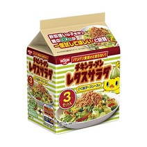 닛신 식품 닛신 치킨 라면 상추 샐러드 고쿠 취지 치즈 소스 포함 3 세트 135g × 9 개