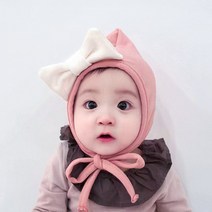 [당일발송]빅리본 아기 모자