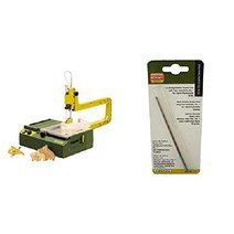 프록슨 탁상 테이블 목공 스크롤쏘 전동 직쏘 27088, 슈퍼 컷 프렛소 블레이드와 함께 번들, 기초적인