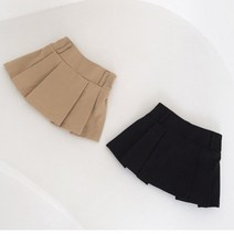 미니 교복 스타일 주름 A라인 스커트 테니스 치마 아기 여아 유아 아동 키즈 주니어 초등