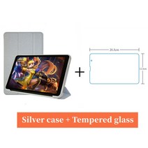 ALLDOCUBE Smile 1 태블릿 PC 용 TPU 소프트 케이스 스마일 8 quot쉘용 보호 커버, 01 For Smile 1, [08] Silver add glass