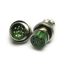 항공잭 20MM 너트타입 N-20-8 플러그 국내생산 원형커넥터 써큘러커넥터, 02_판넬