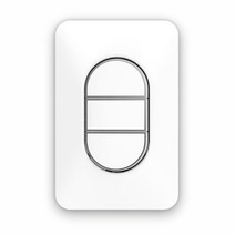 클릭탭 루나 실버 1로 3구 스위치 틸인스