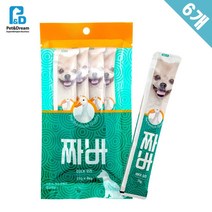 복슬 강아지 피부건조 장건강 유산균 간식 6봉 장영양제 애견 반려견 소화효소