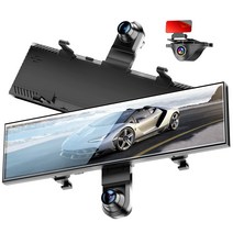 AKEEYO 720°카메라 전방위 녹화 드라이브 레코더 미러형 12 인치 전후 카메라 배선 1개 4k 상당 전1920P1920P 후19201080P 미러 슈퍼 커패시터 동서 일본 신호기 대응 32GB MicroSD 카드 동봉 일본어 설명서 AKY-V720S