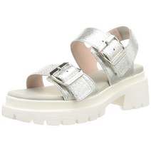 [랑방 온 블루] 탱크 솔 풋 침대 샌들 레이디스 2704 실버 24.0 cm~24.5 cm E