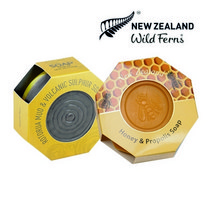 와일드펀스 머드&유황비누 115g or 마누카꿀&프로폴리스비누 140g 뉴질랜드, 1종