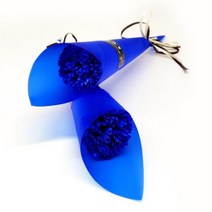 카네이션 모양의 비누 장식 꽃 꽃잎 목욕 에센셜 오일 발렌타인데이 선물 5 개, blue+10pcs