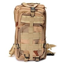 백패킹 가방 재난 생존 배낭 전쟁 군장 디팩 등산25/26L 옥스포드 전술 배낭 군사 방수 육군 야외 캠핑 하, 08 A sand 25L
