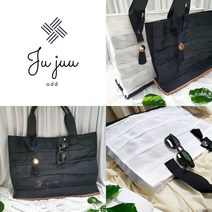 [RA㏓] Jujuu 에코 다다미해리 토트백 에코백 천토트백 해리백 캐주얼 천손가방 패션 일본 ▷_§Ea