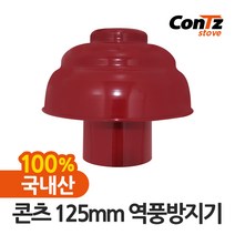 콘츠 난로 125mm 연통류 모음, 06. 125mm 역풍방지기