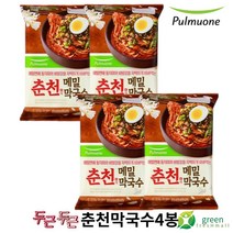 풀무원 매콤달콤 춘천 메밀막국수 2인 513g, 4개