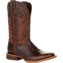 Men Boots Mid Calf Western Cowboy Motorcycle Male Autumn Outdoor PU Leather Totem Med-Calf Retro Des, [03] 40, [01] Brown