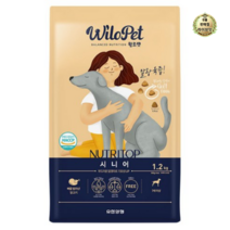 라이브잇 유한양행 윌로펫 뉴트리탑 소프트 사료 시니어, 12세트, 1.2kg, 닭