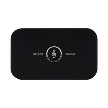 B6 블루투스 호환 5.0 오디오 송신기 무선 어댑터 USB 동글 3.5mm TV PC 헤드폰 스테레오 카, 01 Black