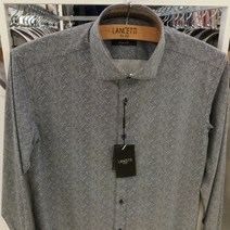 란체티 많~은 !! 와이드 카라!! 슬림 핏 셔츠 LRF9828NA