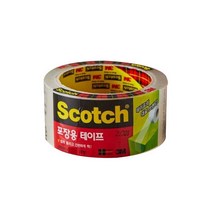 쓰리엠 스카치 포장용 테이프 3650, 01투명, 2개