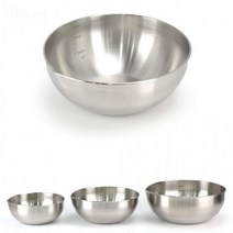 제과제빵 눈금 27종 계량볼 홈베이킹 용량 1.5L 3L 스텐 계량믹싱볼 믹싱볼 4L, 4000ml