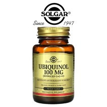 솔가 유비퀴놀 코엔자임 큐텐 CoQ 10 환원형 코큐텐 유비데카레논 100mg 소프트젤 50정
