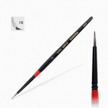 [IL∃7] 바바라 세필 80R-S 2호 미술용붓 품붓 가는 재료 화방용 도구 그림 미술 세밀한_E∃8260eA, ∠본상품, 무◇옵션