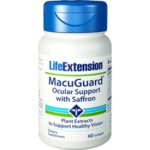 Life Extension 마쿠가드 오큘러 서포트 소프트젤, 60정, 1개
