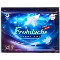 프로닥스 고농축 더블액션 클린코튼향 시트세제, 6개, 20개입