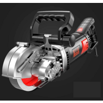 석재 절단 도로 콘크리트 홈파기 기계 절단 원형톱, 125 산업용 대형 모델 7980W 5 톱날