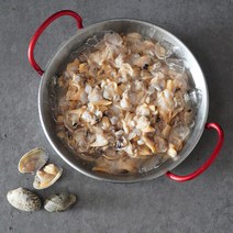 [당일조업] 알 꽉찬 껍질깐 바지락살 200g (실중량), 단품