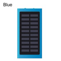 파워뱅크 캠핑 차박 20000mah 휴대용 외부 배터리 태양 전원 은행 2.1a 빠른 전화 충전기 xiaomi 화웨이 아이폰에 대한 이중 usb 출력 poverbank, 푸른