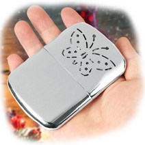 [JS] 지포형 메탈실버 손난로 10cm ( JS02 92000EA ), 본상품