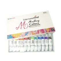 [비비드]마블링물감세트 12mlx12색, [6336230]옵션없음