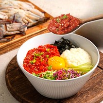 연평도 연안부두 순살 양념게장 양념 꽃게장 꽃게무침 게살장 150g, 1개