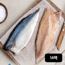 안동간고등어 특대 안동간고등어 140gX14팩, 14개