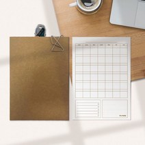 [천삼백케이] [라이브랠리] I AM MEGAN 크라프트 바인더 + A5 MEMO PAD 세트, I AM DODO(도트)