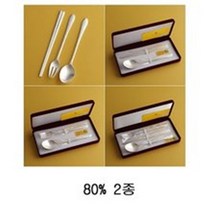 엔젤 어린이 은수저 80% 2종 수저 젓가락 포크 전통 은수저세트 건강지킴이 고급 건강 유아 아동 수저 포크 백일 돌 생일 선물세트 글자 각인은 별도, 수저+젓가락+무료종이포장