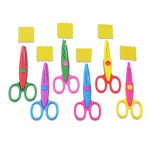 어린이 핑킹가위 톱니가위 공작가위 모양가위 초등학교 미술수업 준비물, 작은지그재그／SS0101351F