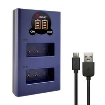 아르케 파나소닉 DMW-BLF19E LCD DL 충전기 GH5 G9