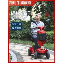 가성비전기자전거 접이식 전기자전거 장애인 가구를 돕는 노인용 전기사륜차 소형 특수 이중접이식, [14] 럭셔리 업그레이드 모델 10A 리튬 배터리 /, [01] 24V