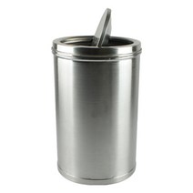 업소용 스텐 뱅뱅이 휴지통 2호 29L 회전식 쓰레기통, 2호(230x700) 29L