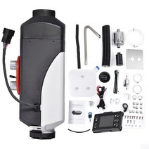 카니발 무시동히터 캠핑 자동차 히터 주차 히터 공기 디젤 히터 트럭캠퍼 밴보트버스 용, 2kw 12v