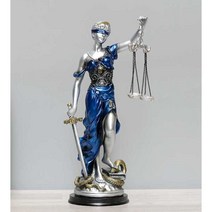 정의 여신상 법률 사무소 변호사 오픈 창립 서재 장식, C형