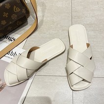 식스에비뉴 헤일로 오픈토 꼬임 슬리퍼