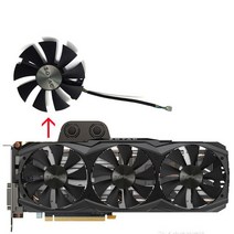 범용호환 Zotac GeForce GTX 980TI AMP 6GB GTX980Ti ARCTICSTORM TITAN X 12GB 용 3pcs 85mm GA91S2H GPU, 01 1pcs