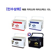 [인수상회] 해동조구사 HB-236 카리스마 아이스박스12L(화이트블랙), 12L