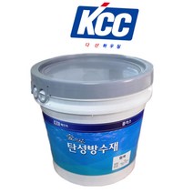 KCC 정품 숲으로 탄성 노출 방수재 16KG(녹색 회색) 1액형 옥상방수페인트, 상도회색(16KG), 16kg, 1개, 회색