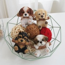 애견 카페 장식 메달려 그네타는 강아지 매장꾸미기 아이방 거실 인테리어, 슈나우져