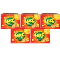 오리온 꼬북칩 콘스프 맛 65g x20개, 크라운 뽀또 치즈타르트 322g x