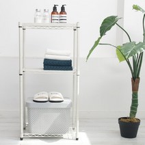 ◀주식회사지오▶화이트 다용도 메탈선반 450 3F 조립식랙 주방 철제 수납 조립식장 메탈 반장 발코니◀주식회사지오▶, ◀주식회사지오▶, ◀주식회사지오▶