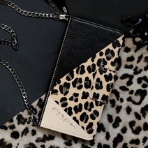 [바보사랑] LG Q7플러스 (Q725) Retro-Leopard 지갑 다이어리, 상세 설명 참조