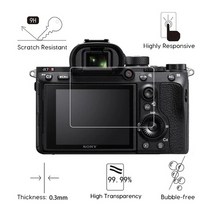 해외 카메라 소니 알파 ILCE 7 7R 7S 9 77 99 A7 A7R A7 S III IV A9 A77 A99 II A7II A7III A7RII 강화, Tempered Glass
